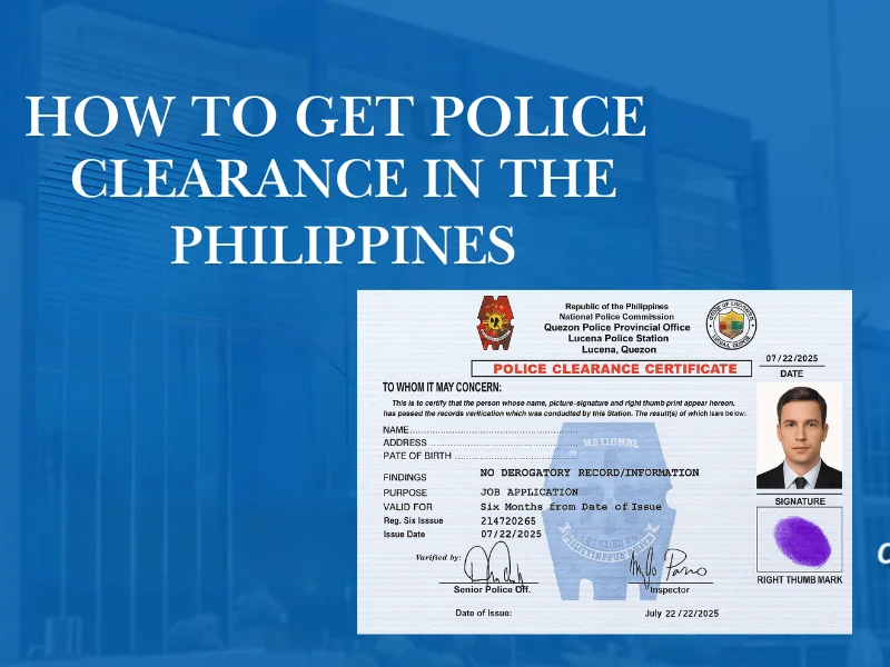 How to Get Police Clearance in the Philippines
