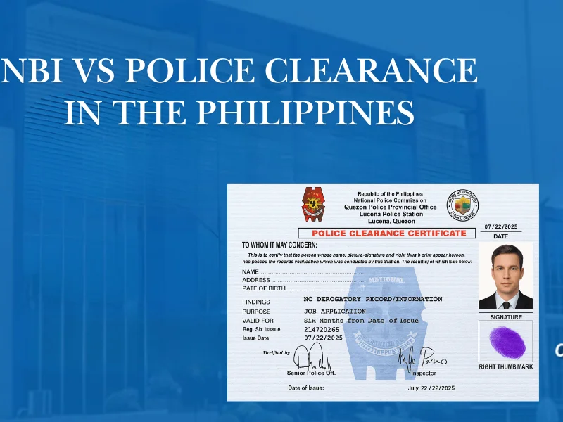 NBI vs Police Clearance Comparison